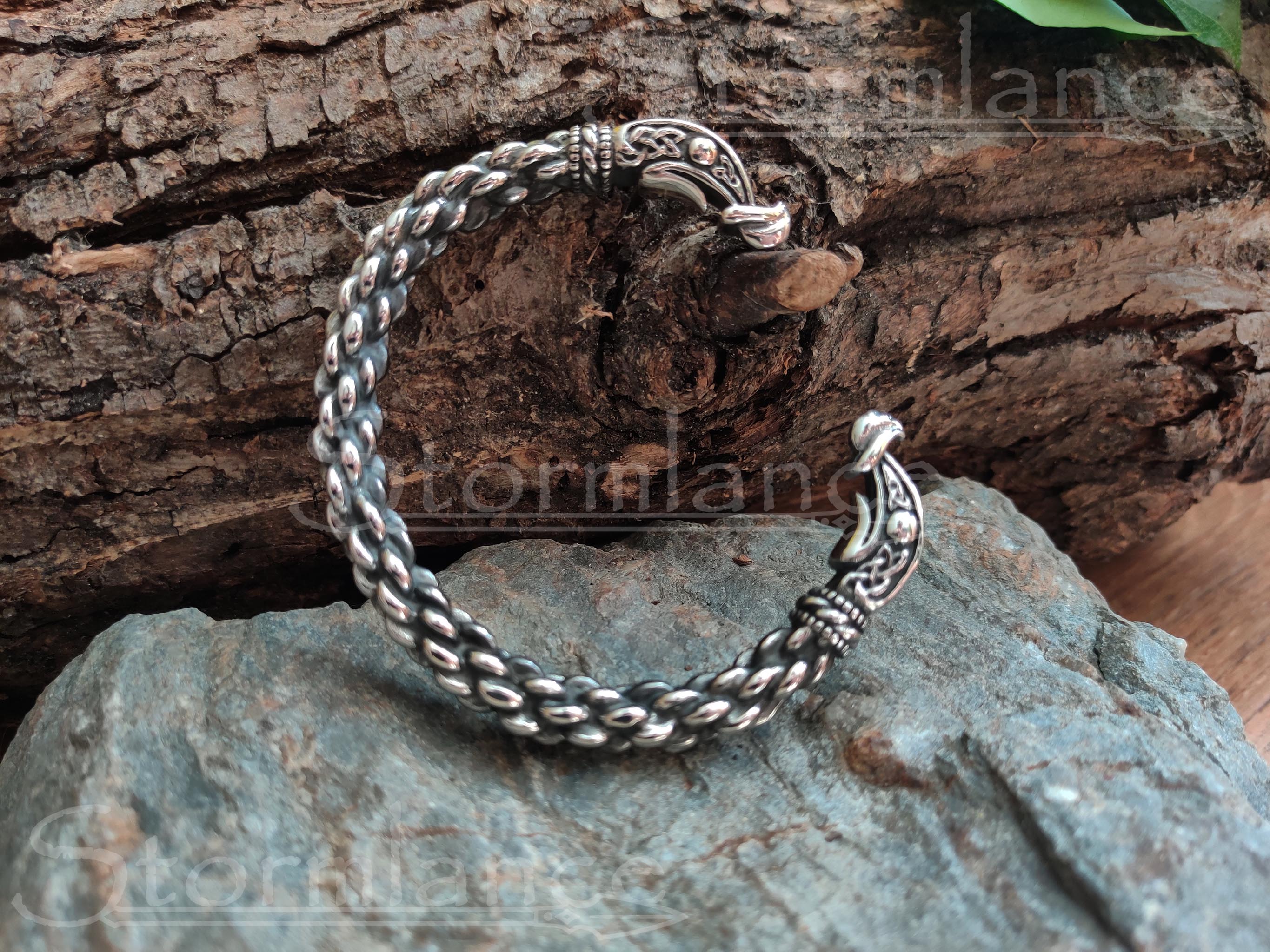 Sons of Fenrir 925 Sterling Silver Arm Ring – TheWarriorLodge